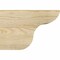 Ekena Millwork Carmel Rough Sawn Rafter Tail, Douglas Fir, 6"W x 8"H x 12"L RFT06X08X12CAR00RDF - alternate 2